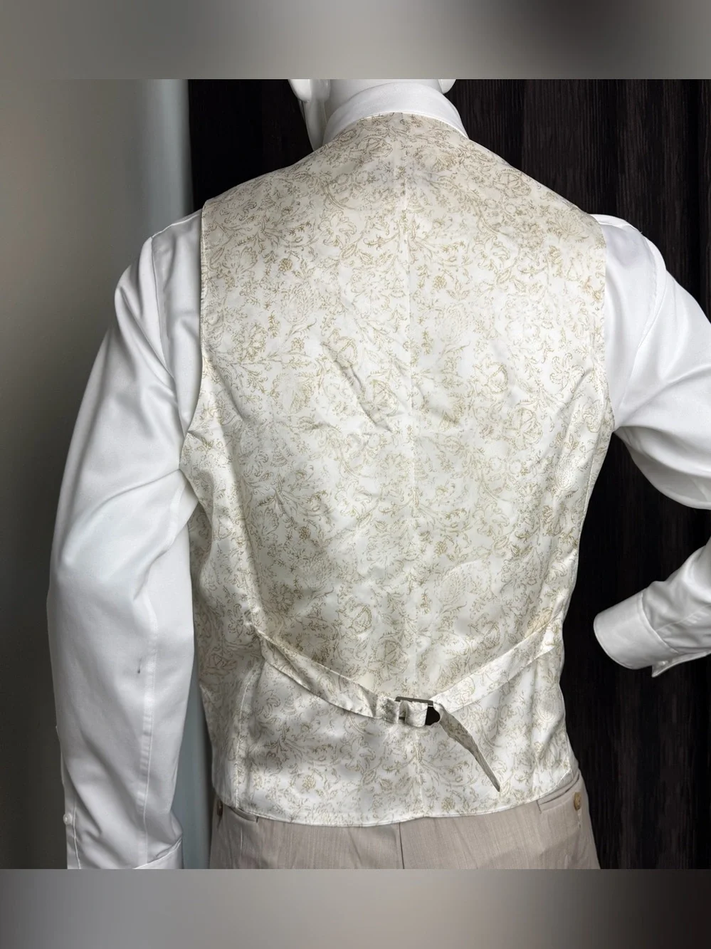 JOSEPH ABBOUD Tan Vest